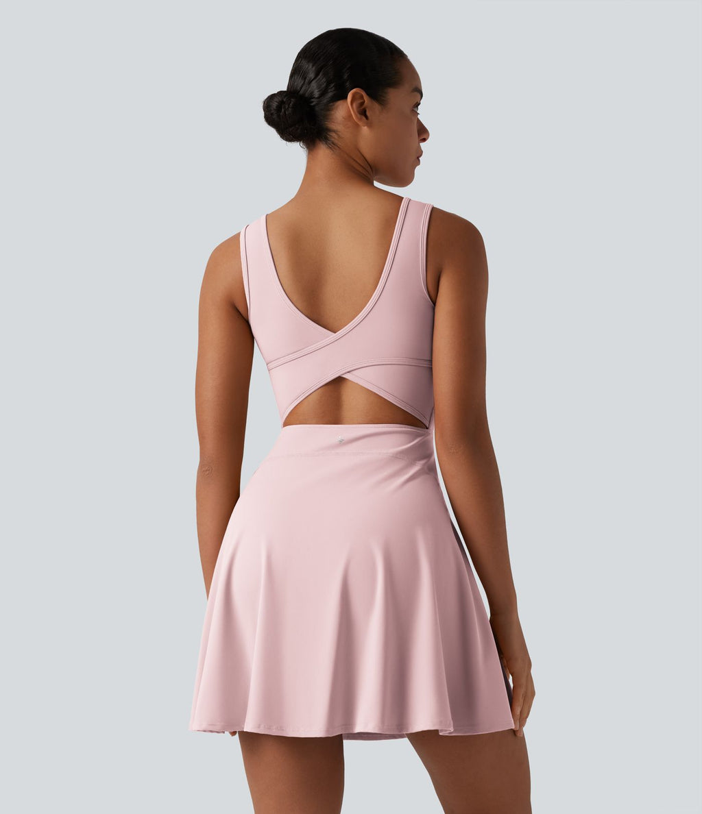 Robe de danse SoftlyZero™ Airy 2-en-1 effet frais InstantCool mini avec poches, accès facile Easy Peasy, longueur rallongée