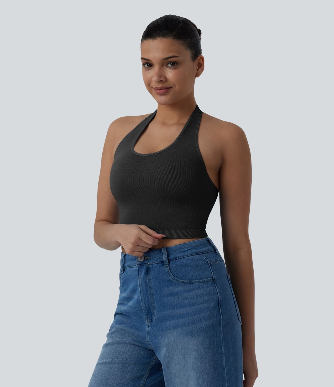 OneForm Débardeur décontracté court dos nu sans couture Seamless Flow