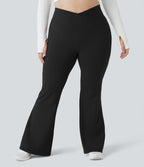 Legging grande taille croisé taille haute DayStretch avec poches
