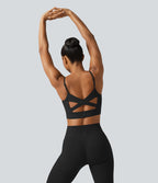 Brassière de sport et de yoga Halara UltraSculpt™ côtelé à maintien léger