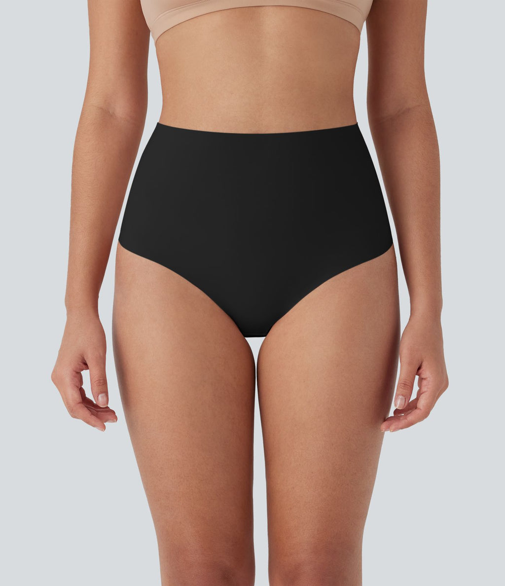 Culotte gainante taille haute de détente douce pour la peau