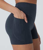 Jogging gainant taille haute avec cordon de serrage intérieur et séchage rapide avec poches Breezeful™