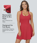 Robe de sport danse mini évasée E-G