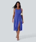 Robe décontractée mi-longue SoftlyZero™ Airy avec coques et effet frais InstantCool avec poches, bonnets E-G