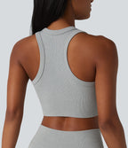 OneForm Seamless Flow Crop top casual dos nageur sans couture