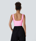 Combinaison lisse décolleté carré sans couture OneForm Seamless Flow