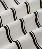 Chemise décontractée à rayures manches longues avec poches