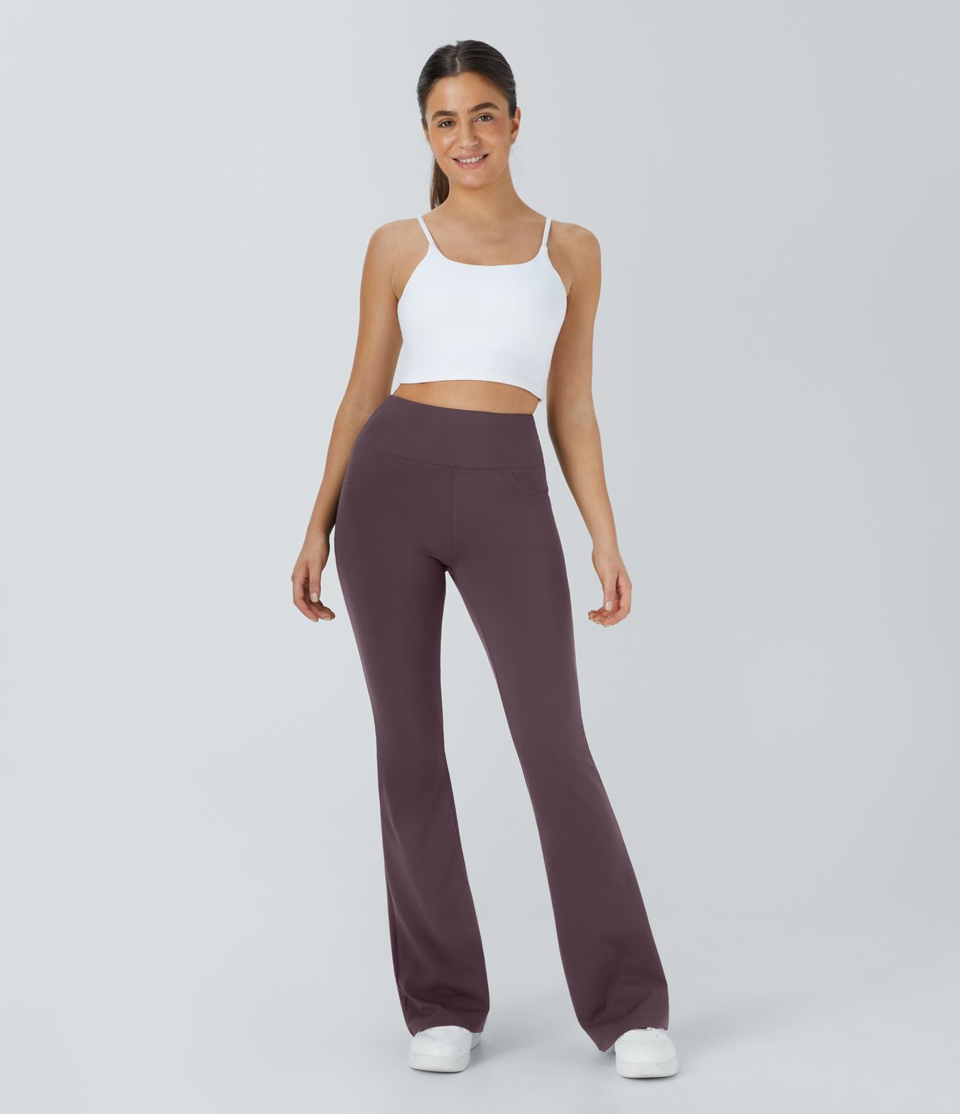 Legging yoga évasé taille haute DayStretch avec poches
