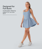 Robe de sport mini 2-en-1 Breezeful™ corset fluide séchage rapide avec poche padel/pickleball E-G