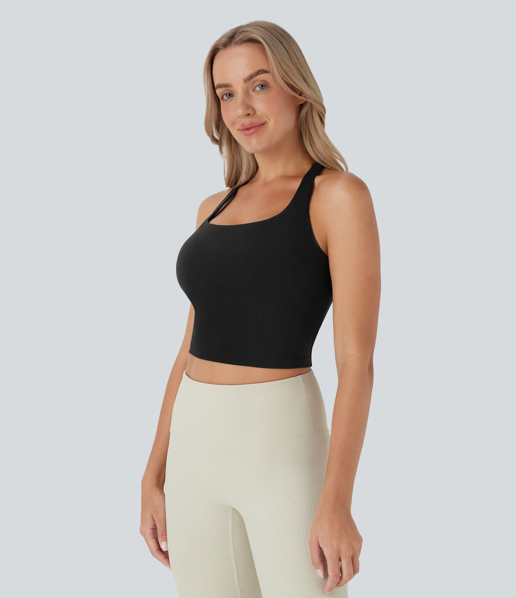Débardeur yoga court E-G