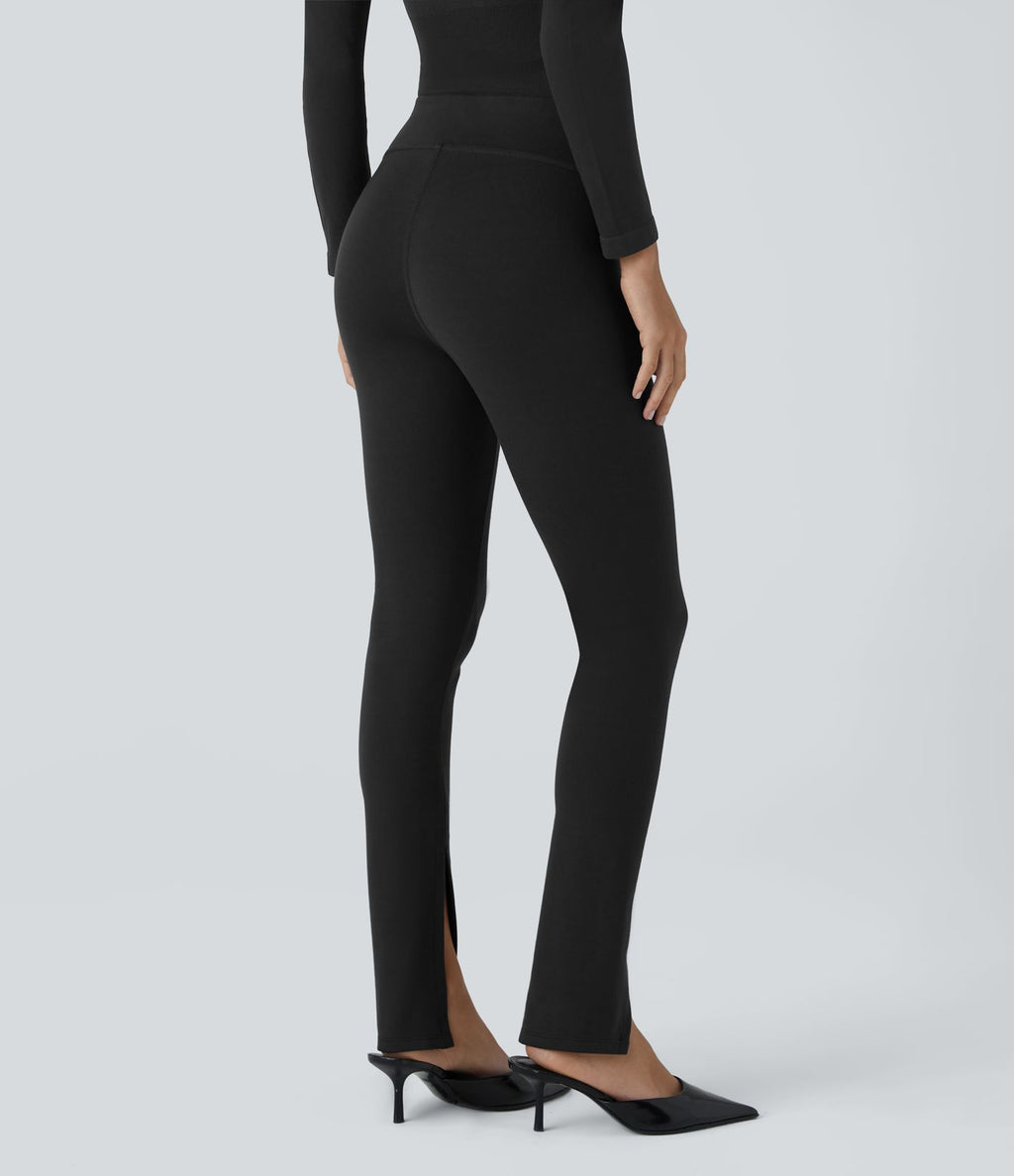 Pantalon tailleur devant taille haute Halara Flex™