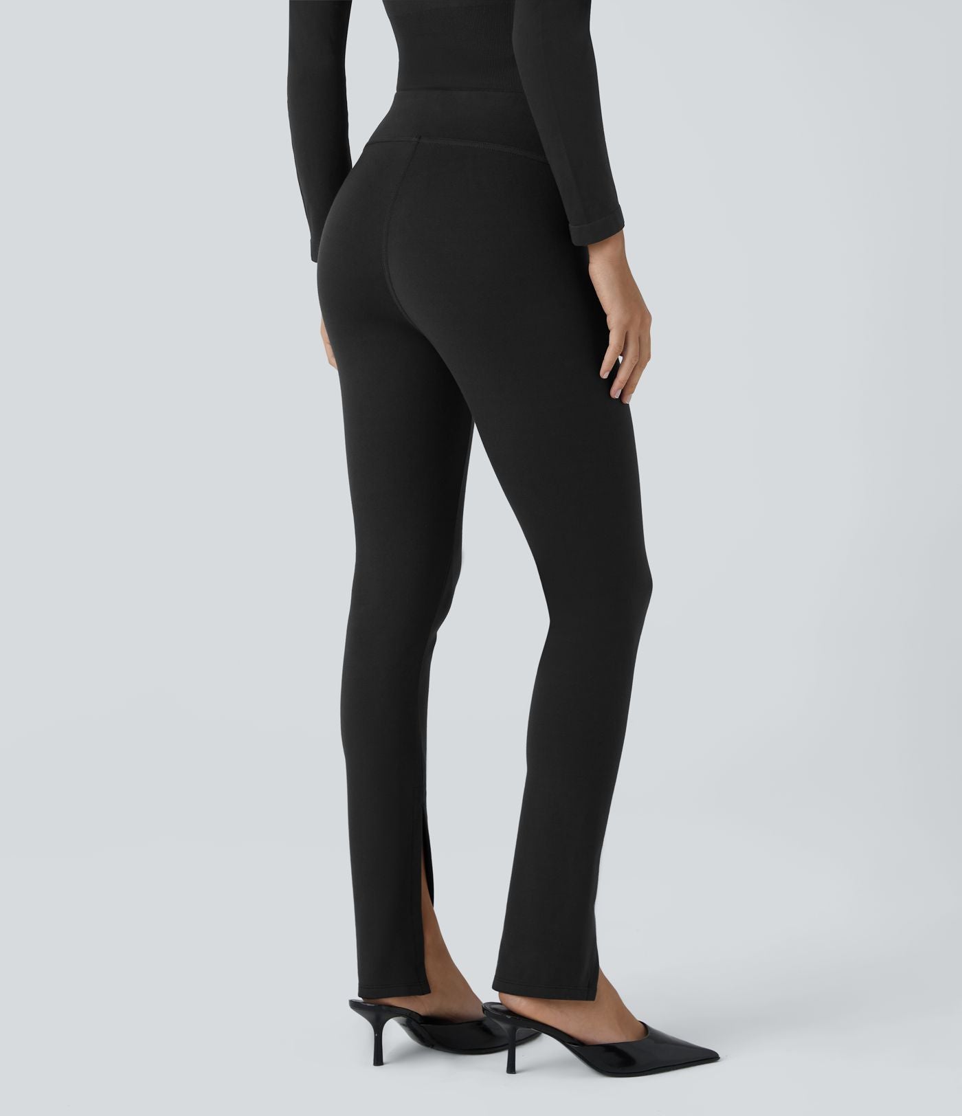 Pantalon tailleur devant taille haute Halara Flex™