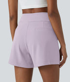 Short de travail large taille haute DayStretch avec poches