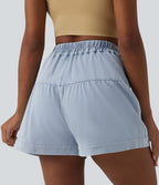 Short tailleur Halara Flex™ denim casual taille haute 7,5 cm avec poches