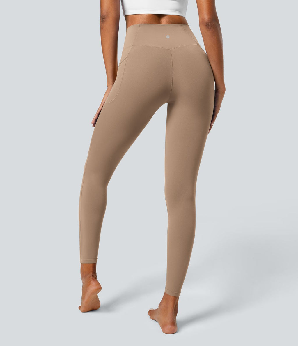 Softlyzero™ Legging Unis Poches Croisées