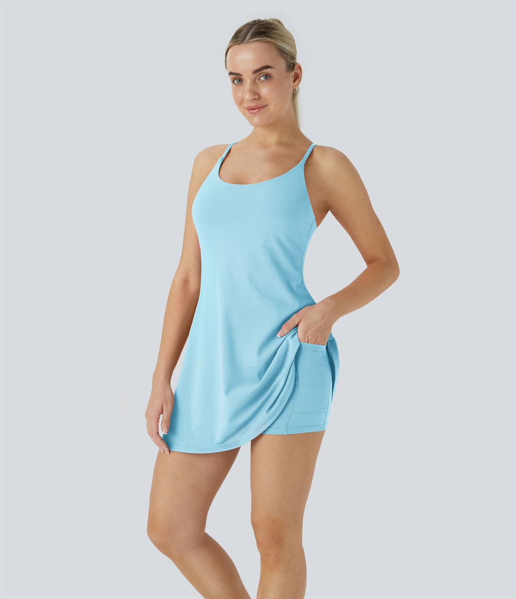 Robe de sport SoftlyZero™ Plush dos nu A-C
