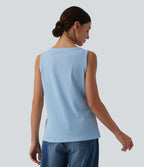 Débardeur casual Henley