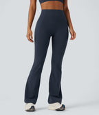 Pantalon de yoga à coupe bootcut gainant galbant taille haute avec effet scrunch et poches Halara UltraSculpt™