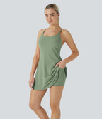 Robe de sport SoftlyZero™ Plush dos nu A-C