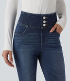 Jean skinny Halara Flex™ taille haute avec poches