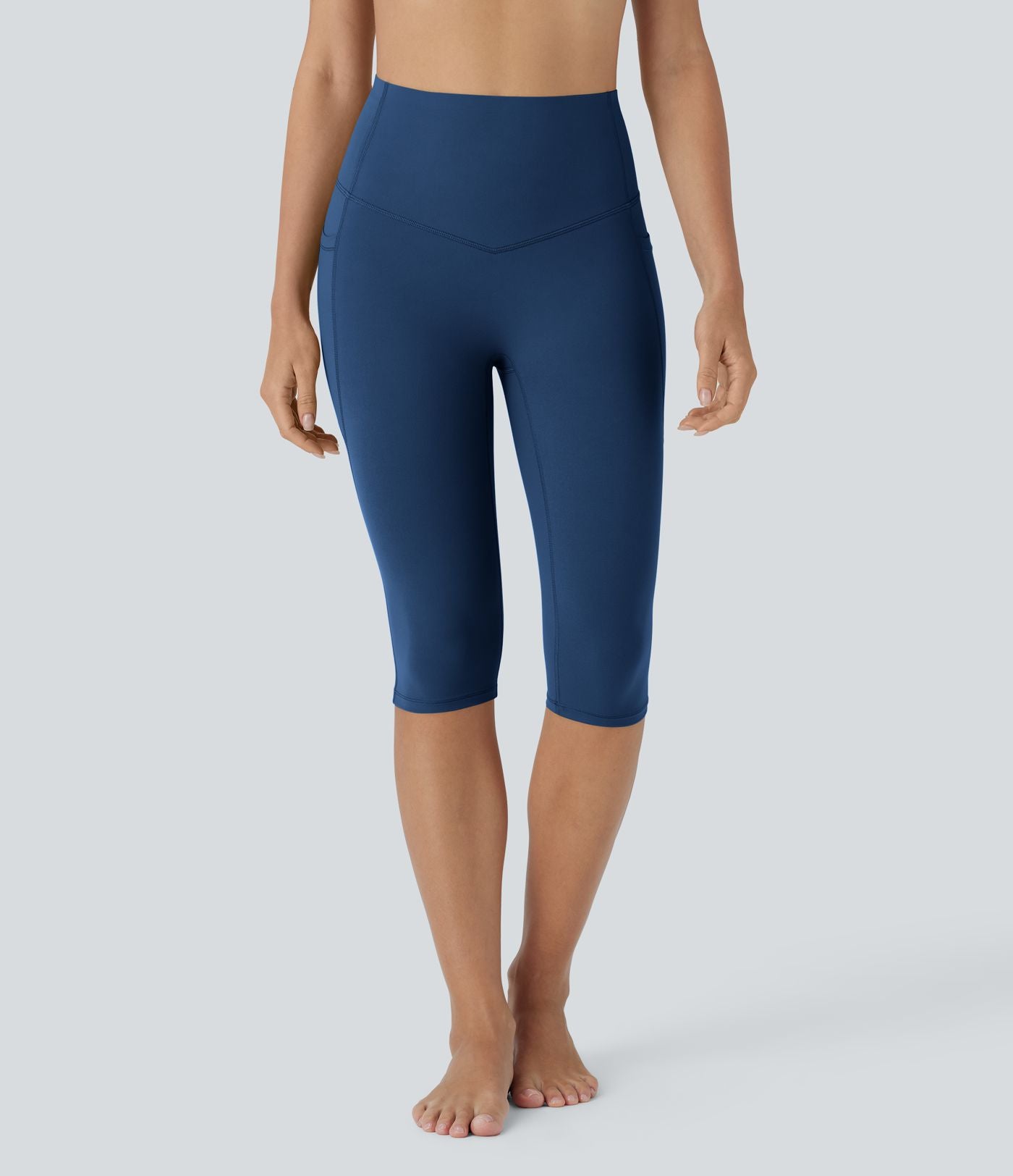 Legging corsaire de yoga gainant taille haute avec poches Halara UltraSculpt™