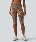 Halara UltraSculpt™ Legging corsaire de training gainant taille haute léopard color block avec poches