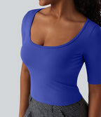 T-shirt de travail SoftlyZero™ Airy encolure arrondie manches courtes effet frais InstantCool