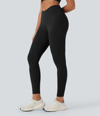 Legging yoga SoftlyZero™ gainant taille haute avec poche - UPF50+