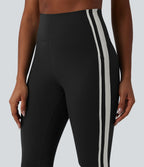 Legging de yoga 7/8 évasé Halara UltraSculpt™ taille haute ventre plat avec bandes latérales