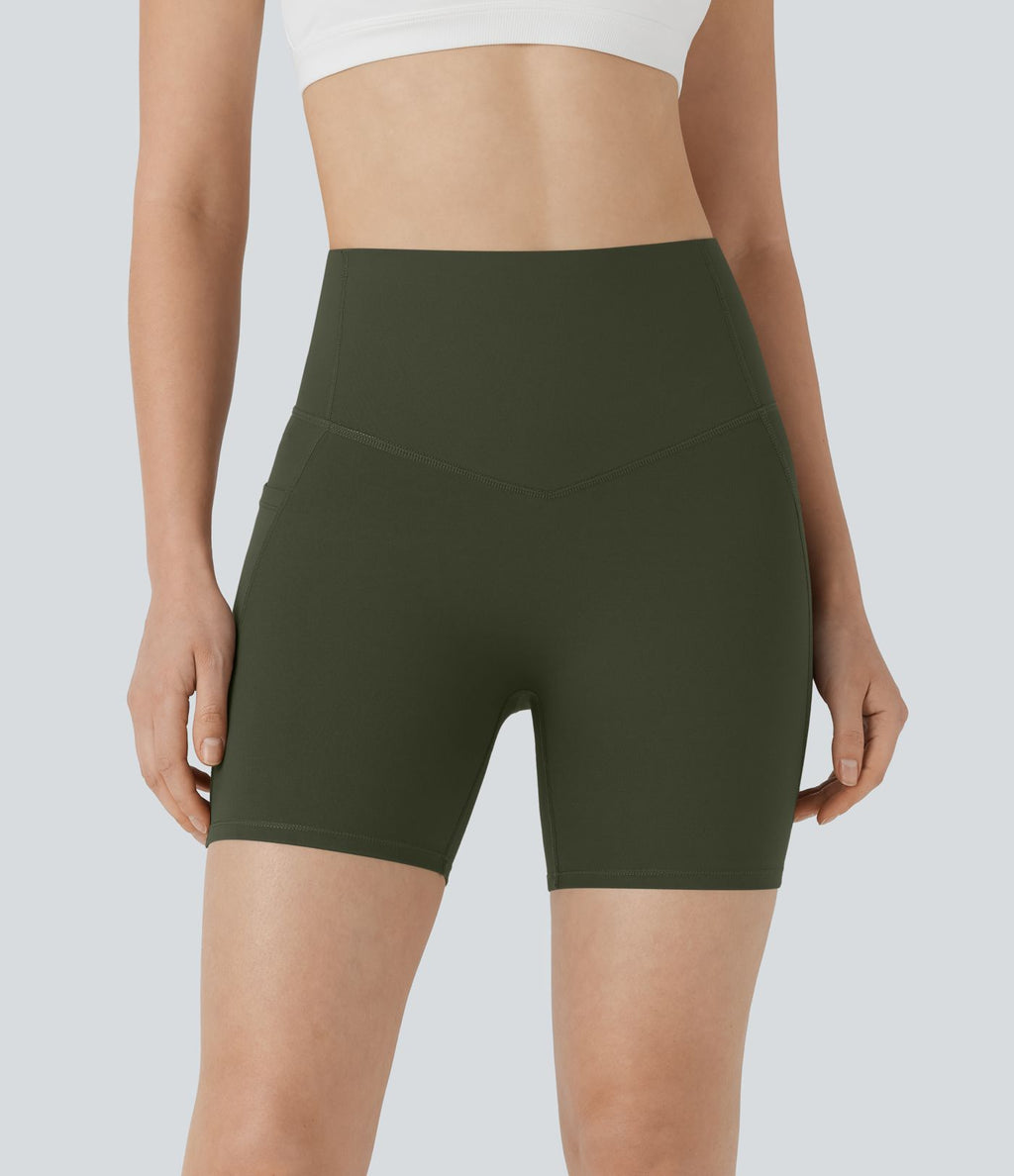 Legging de yoga gainant taille haute avec poches Halara UltraSculpt™