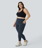Legging d'entraînement gainant taille haute grande taille avec poches Halara UltraSculpt™