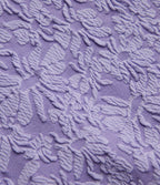 Haut de bikini jacquard à décolleté plongeant en V