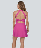 Robe de sport danse mini évasée E-G