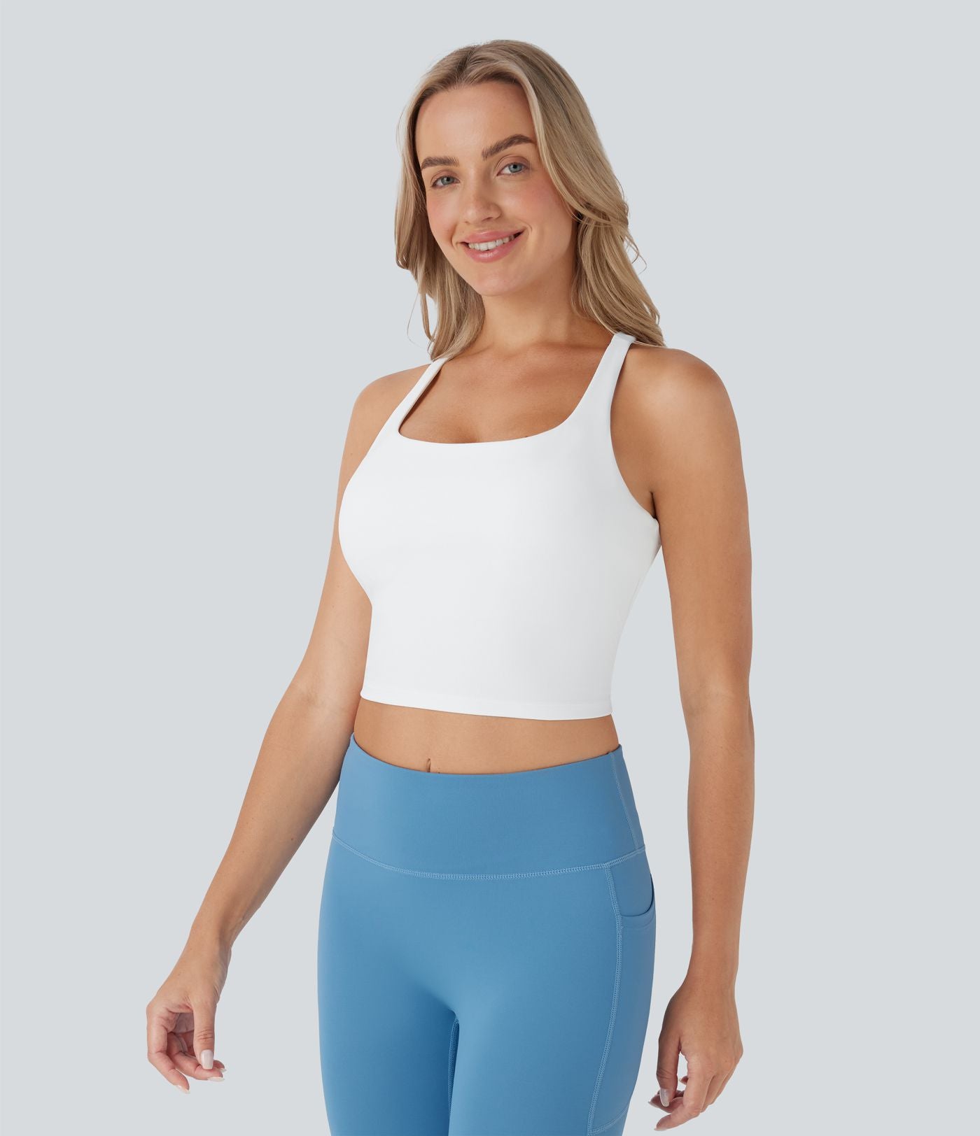 Débardeur yoga court E-G