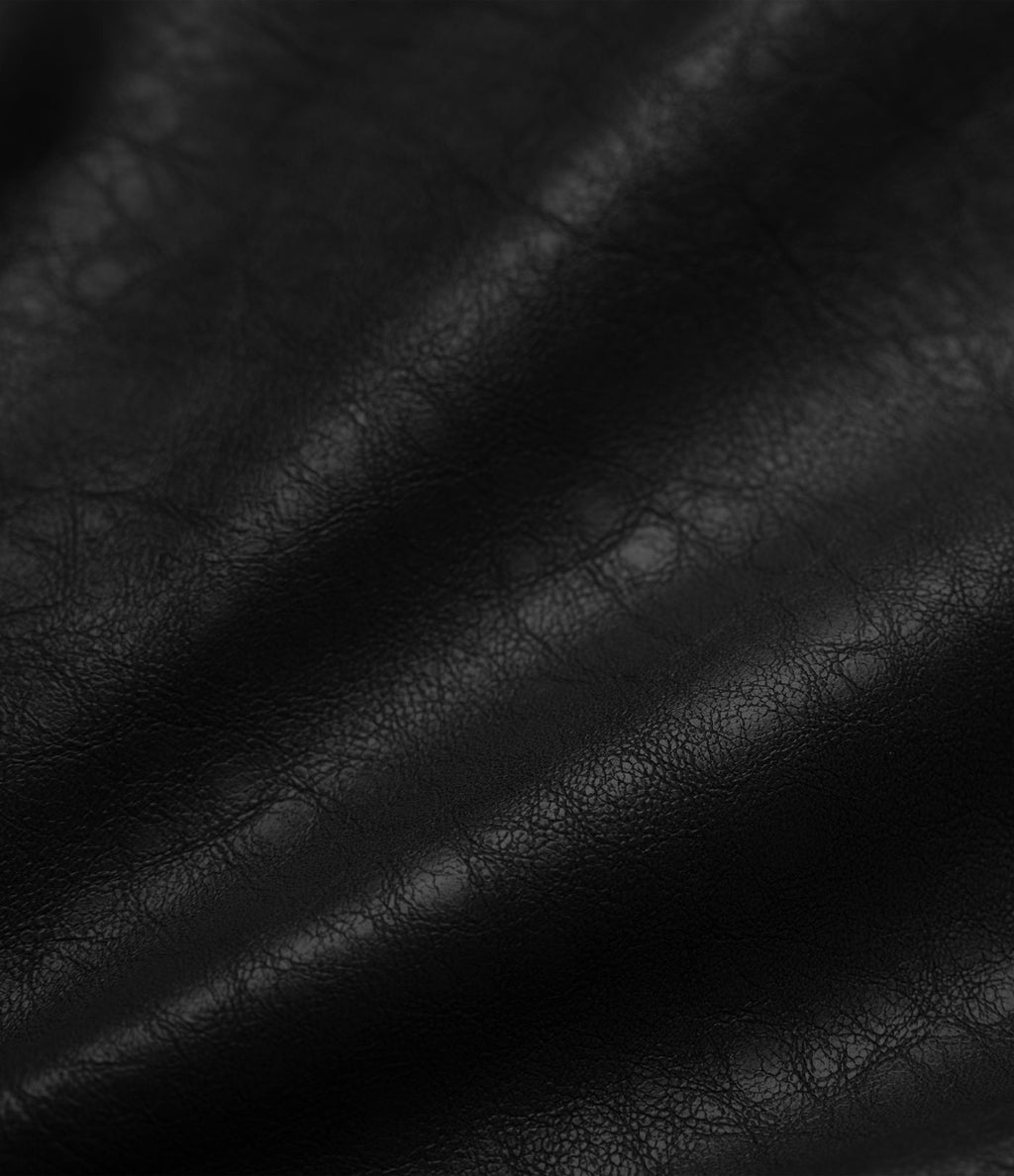 Veste décontractée en tissu enduit à fermeture éclair et manches longues avec poches