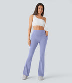 Pantalon de yoga à coupe bootcut gainant galbant taille haute avec effet scrunch et poches Halara UltraSculpt™