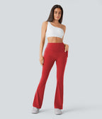 Pantalon de yoga à coupe bootcut gainant galbant taille haute avec effet scrunch et poches Halara UltraSculpt™