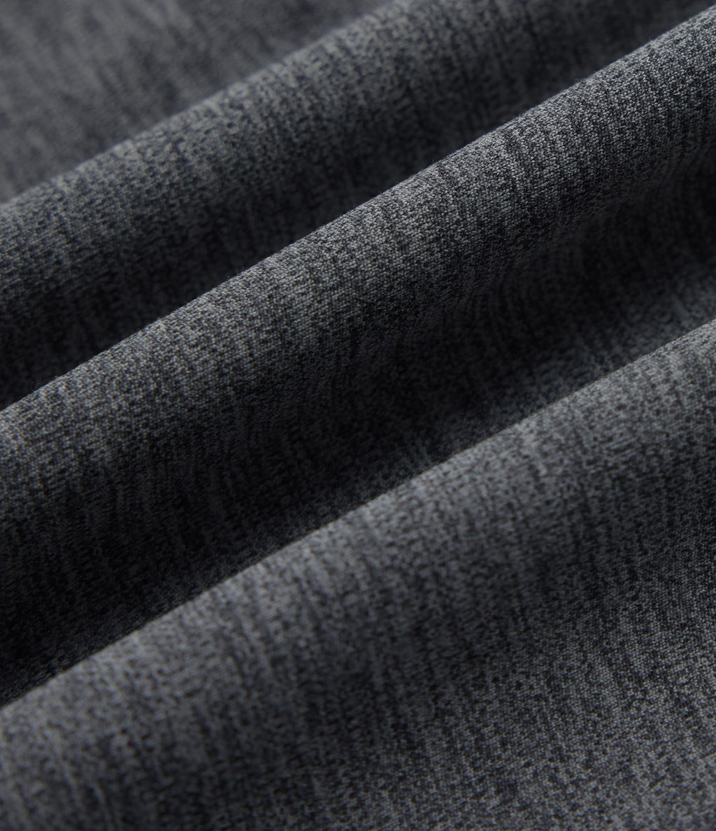 Pantalon droit taille haute à rayures séchage rapide avec poches
