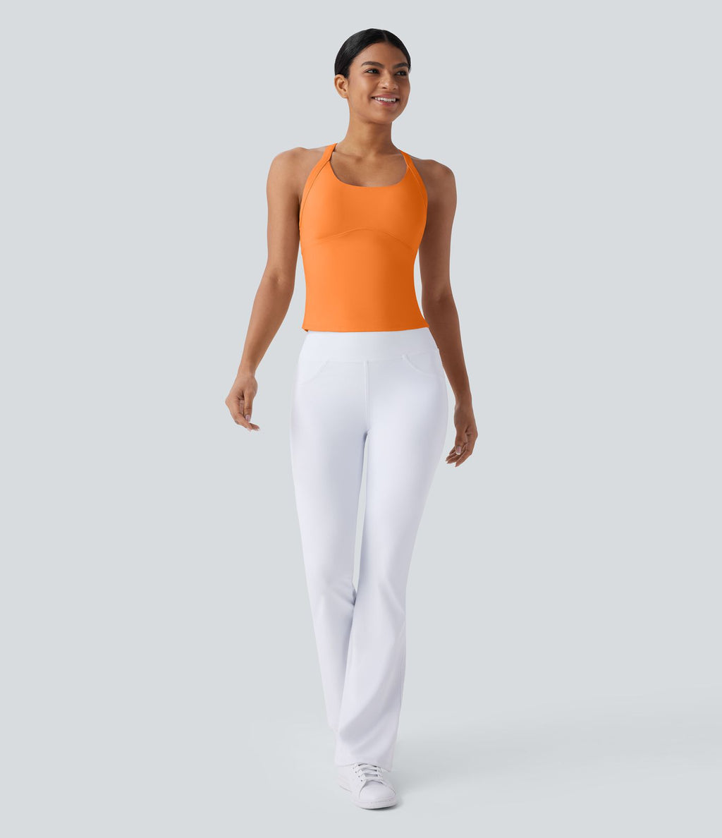 Débardeur yoga SoftlyZero™ Plush à découpes A-D