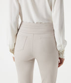 Pantalon Halara Flex™ taille haute esprit bureau à motif chevrons avec poches