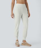 Jogging Casual Uni Taille Haute Poche Latérale