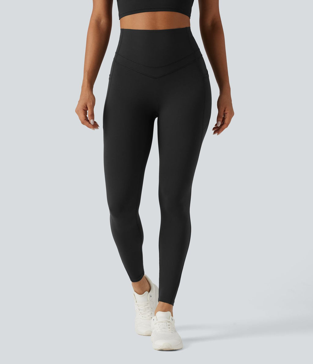 Legging de yoga Halara UltraSculpt™ taille haute gainant avec poches