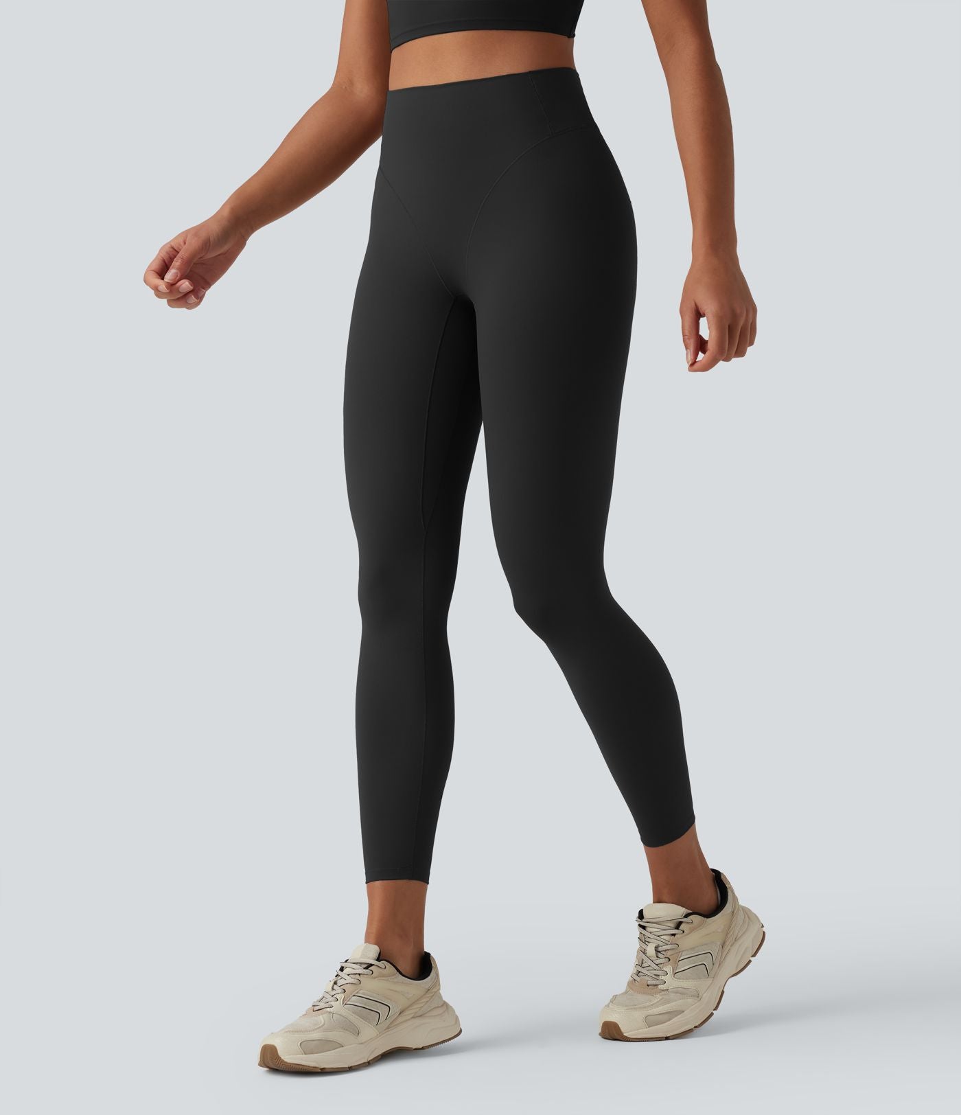 Legging de yoga 7/8 Halara UltraSculpt™ taille haute avec couture string et poche arrière