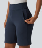 Short tailleur DayStretch ample taille haute avec poches