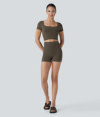 Short d'intérieur lisse taille basse sans couture OneForm Seamless Flow