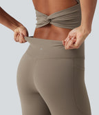 Combinaison d'entraînement gainante Halara UltraSculpt™ avec poches - Édition Easy Peasy - Bonnets E-G