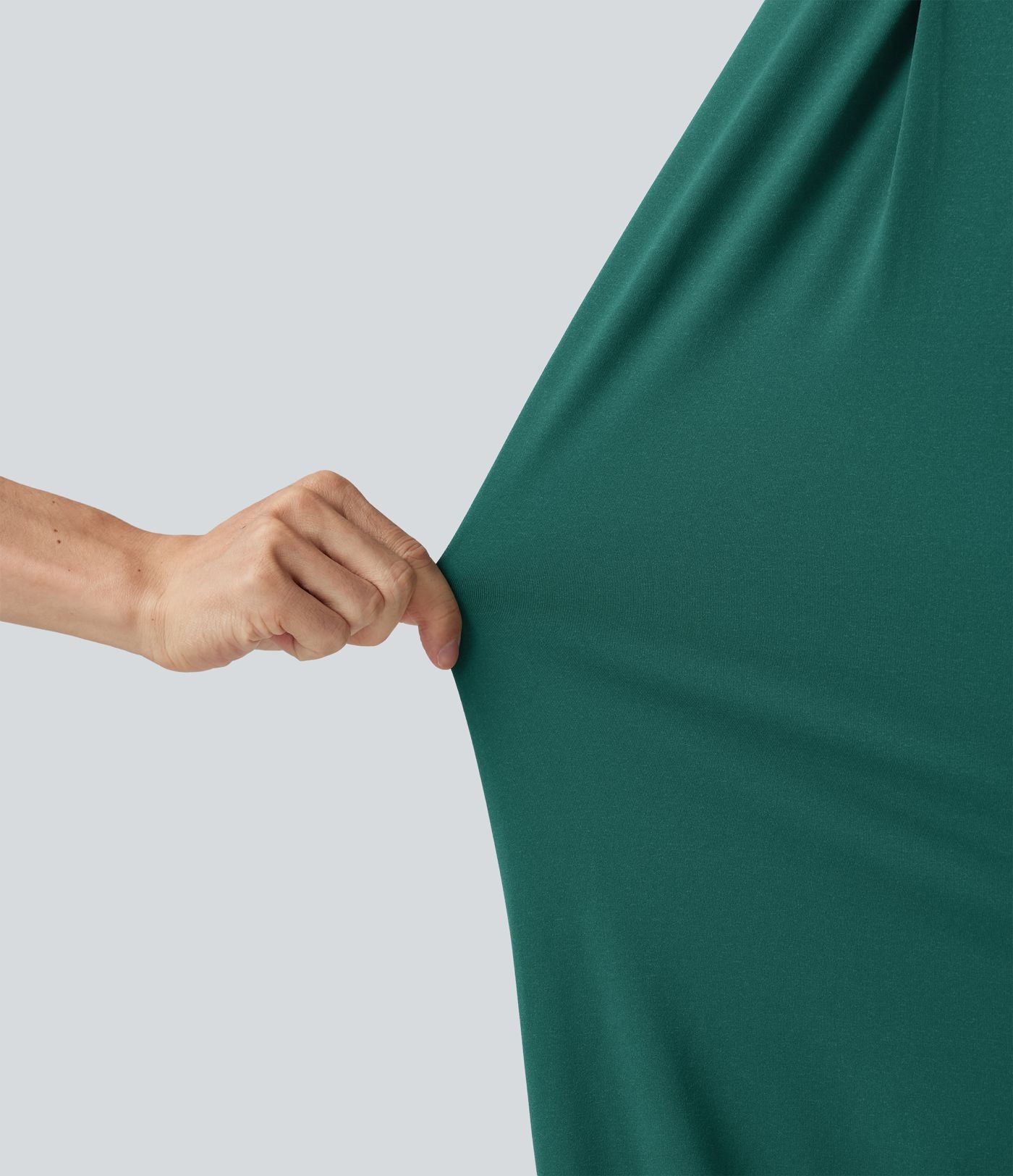 Combinaison grande taille à manches longues et jambes larges avec brassière intégrée