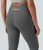SoftlyZero™ Plush Legging de yoga 7/8 taille haute ventre plat dos croisé avec poches