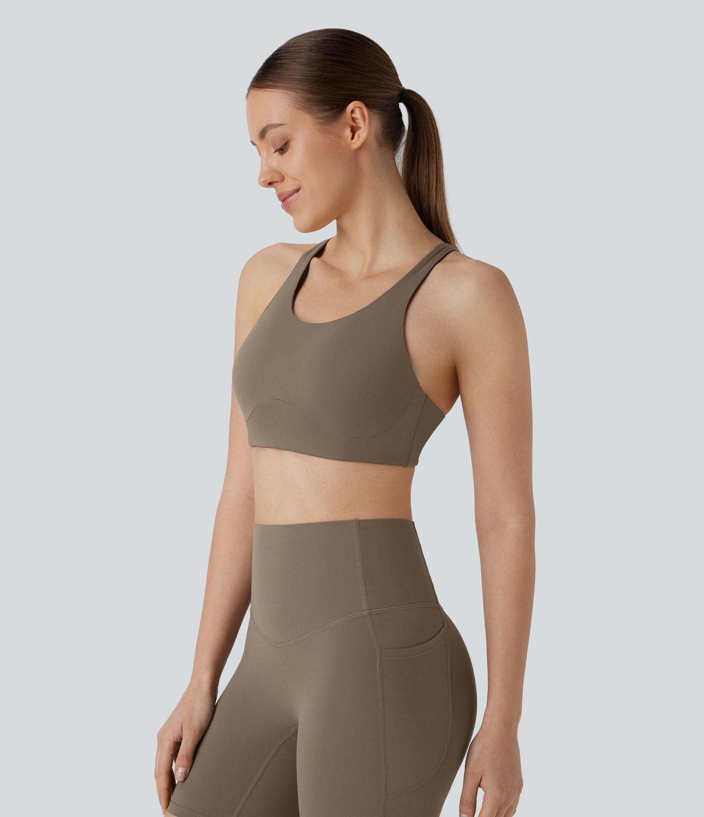 Brassière de sport yoga Halara UltraSculpt™ soutien léger bonnets A-D