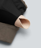 Brassière de yoga côtelée maintien léger à col V avec bretelles croisées et coussinets amovibles